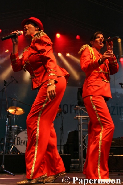 Papermoon live on stage